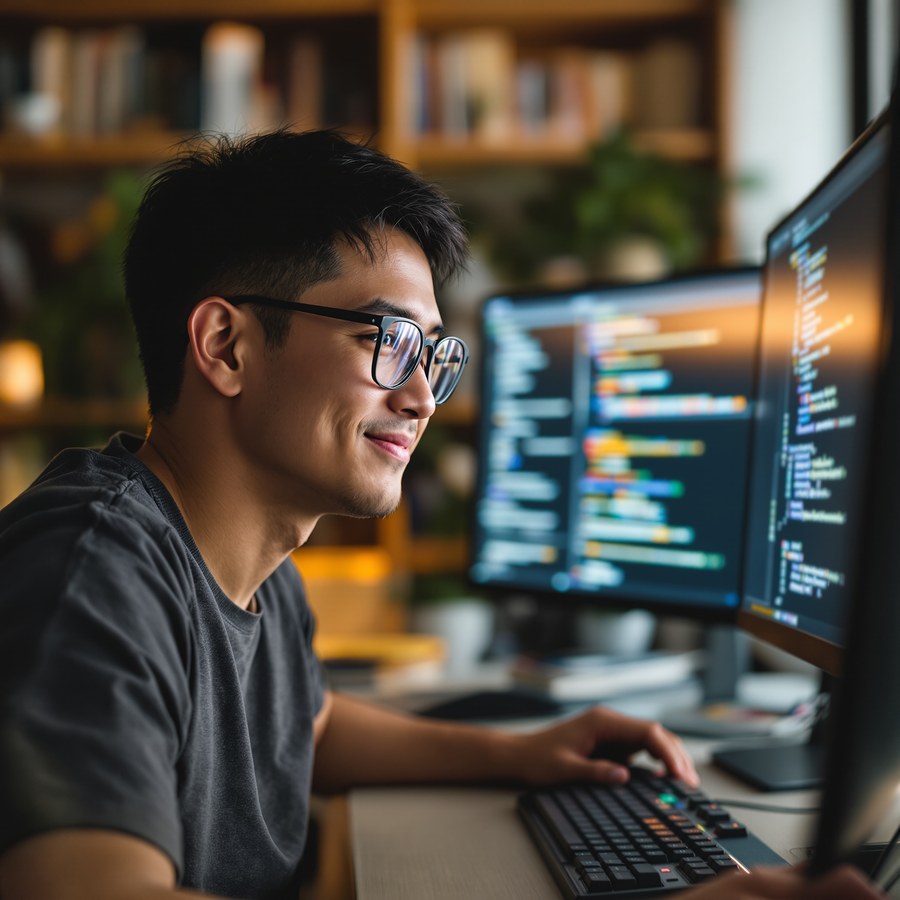 A maintainer at work